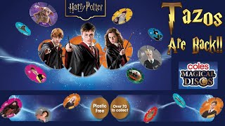Harry Potter Magical Discs | Coles Supermarket | 50 Packs and