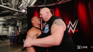 Big show crashed his laptop because of  the rock