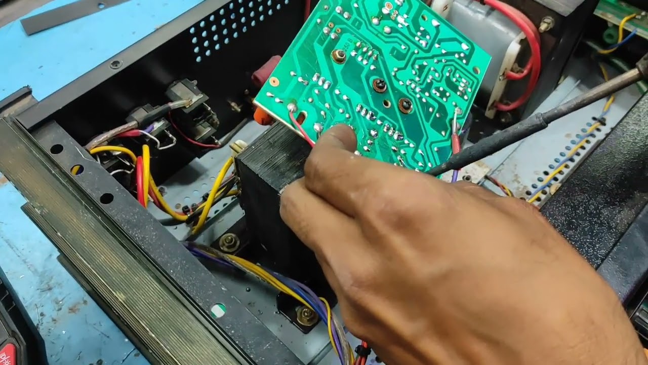 Stranger 316 watt Amplifier repairing ek sath sare fault dekho