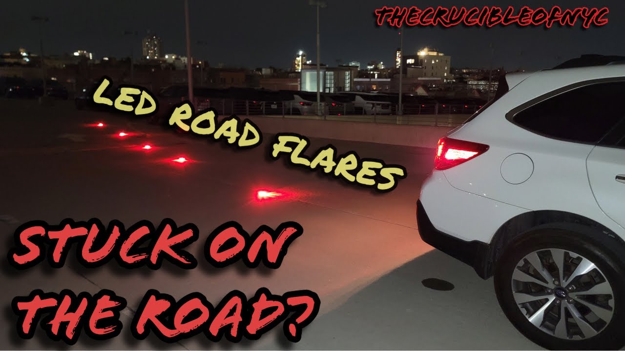 Ecoangel USB-C LED Rechargeable Road Flares