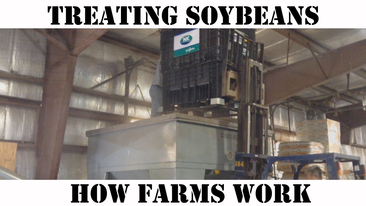 Applying treatment to seeds