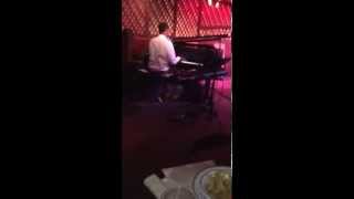 Damien Sneed singing JUST WANNA PRAISE YOU at Ginny's Supper Club in Harlem NYC