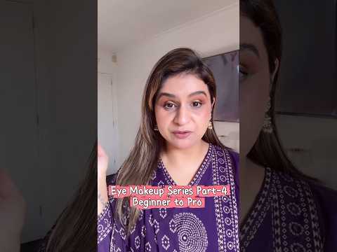 👀Eye Makeup series Part 4 | ✨Glitter Eye makeup | Beginners to Pro #shorts #eyemakeup #makeup