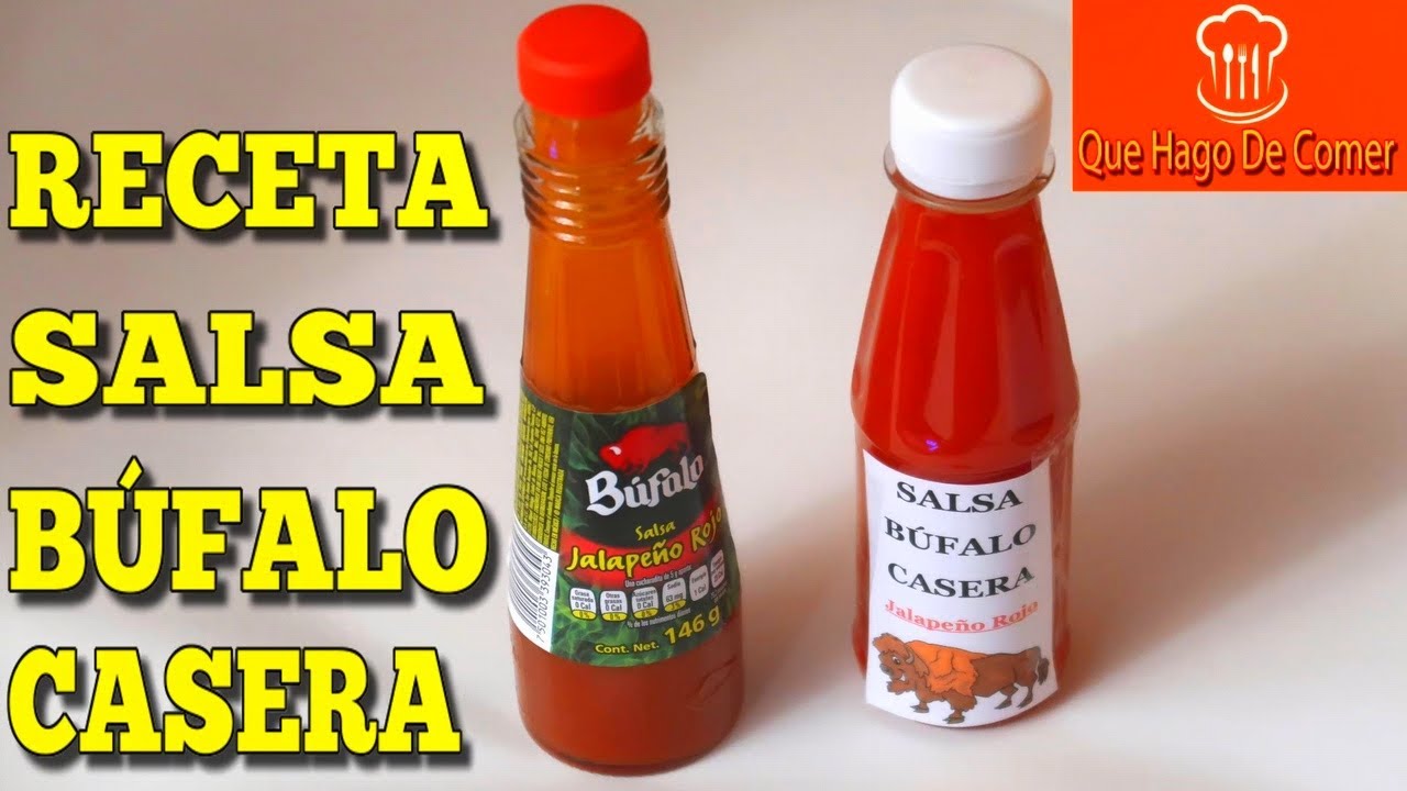 Como Hacer Salsa Búfalo Casera Receta Original Fácil y Rápida - YouTube