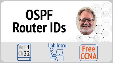 Config Lab Intro: OSPF Router IDs / (Vol 1 Ch 22 Sec 1b)