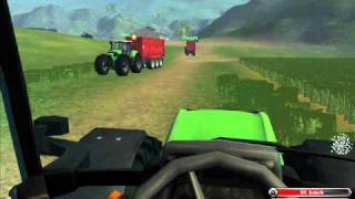LS 2011 Multiplayer Häckseln
