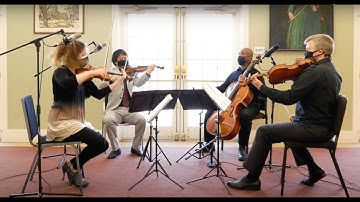 Apple Hill String Quartet: George Walker String Quartet No. 1, Mvt. 1, Allegro