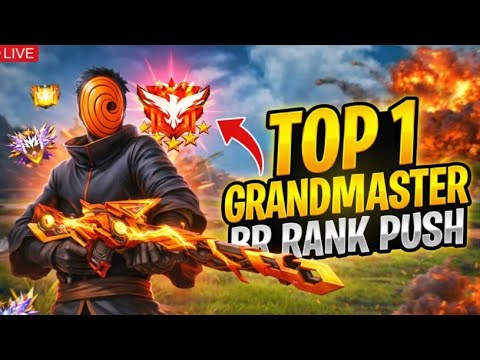 TOP 1 GRANDMASTER BR RANK PUSH IN LIVE🔴 @BlackSnippy is live - YouTube