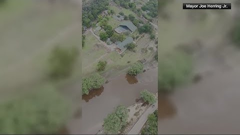 Deadly Texas floods: Chopper video shows devastation at Camp Mystic