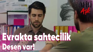 Kerem, Ayşenin Imzasının Aynısını Taklit Ediyor - Afilli Aşk 3. 