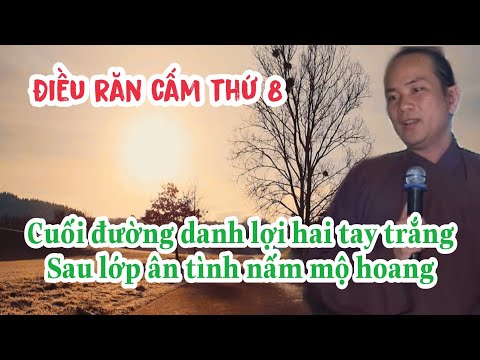 Video Chỉ còn lại nấm mộ hoang sau lớp ân tình | Điều răn... - youtube