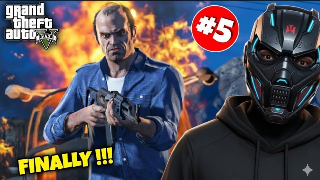 Trevor's Epic Entry | GTA V Gameplay - Part 5 | GamePlus - YouTube