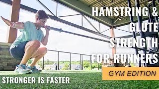 Glute & Hamstring Leg Strength Workout for Marathon Runners / GYM EDITION