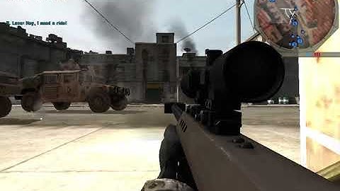 BF2 Alpha Project Fully Automatic M95 Sniper Rifle Mod