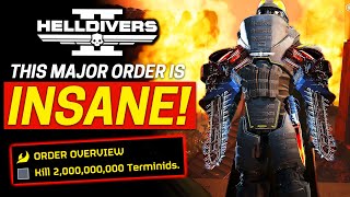 Helldivers 2 Melee Weapon?! NEW Major Order is INSANE!