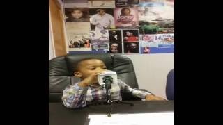 Hilton Rawls III (and reciting Martin Luther King Jr. :-) at WBJLradio Prayer-a-thon