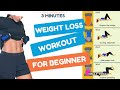 3 minutes weight loss workout for beginner  challenge 2  nelly yoga shorts