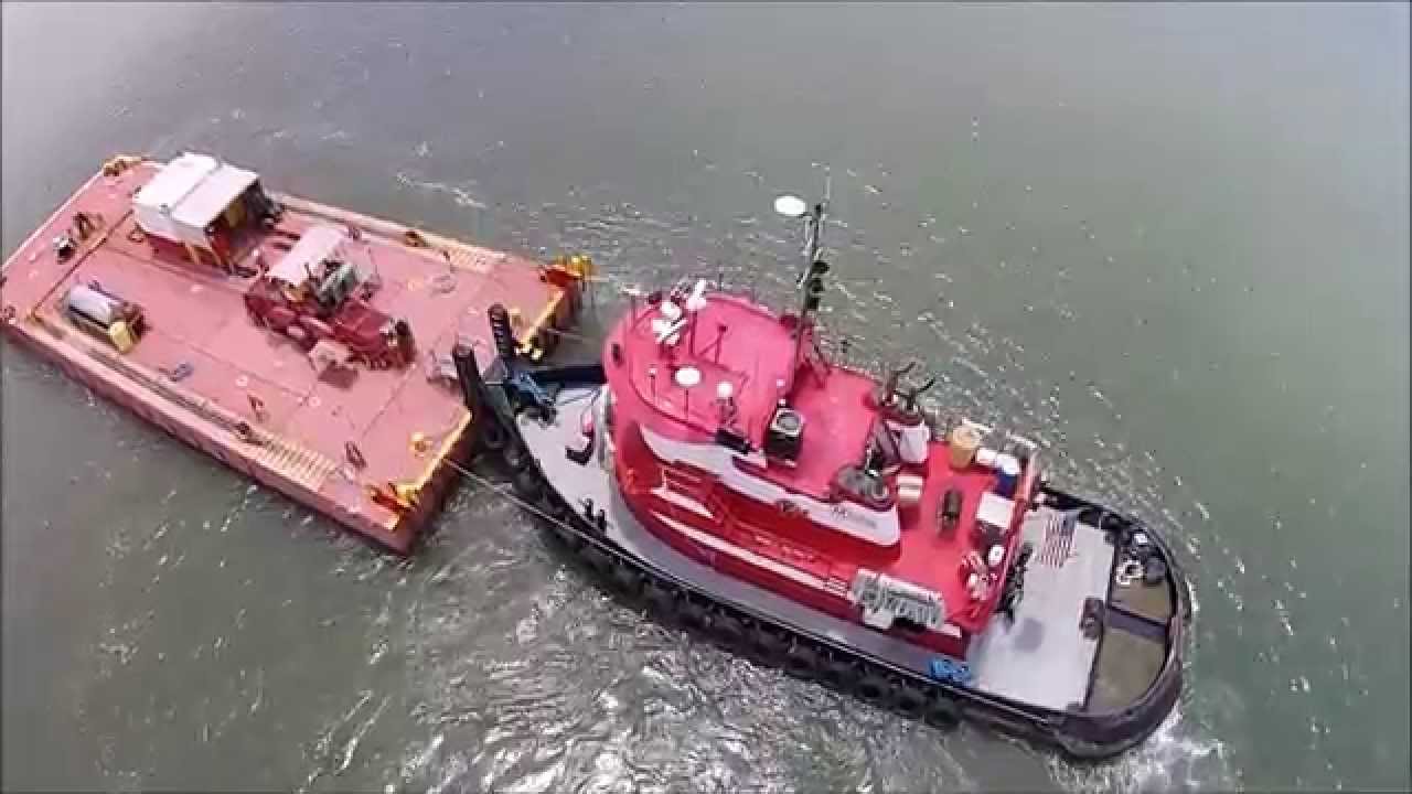 Barge Inspection July 31 Galveston - YouTube