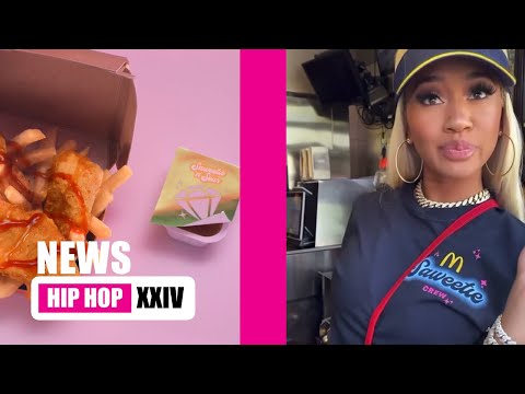 Saweetie Stops By McDonalds For "The Saweetie Meal"