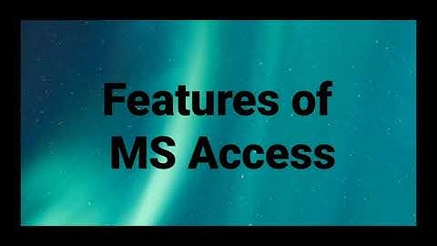 Class 8 Ch-3 Log On to Access (Part 1)