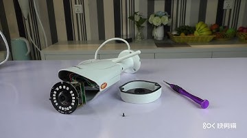 How to Insert TF card into  VStarcam G19S