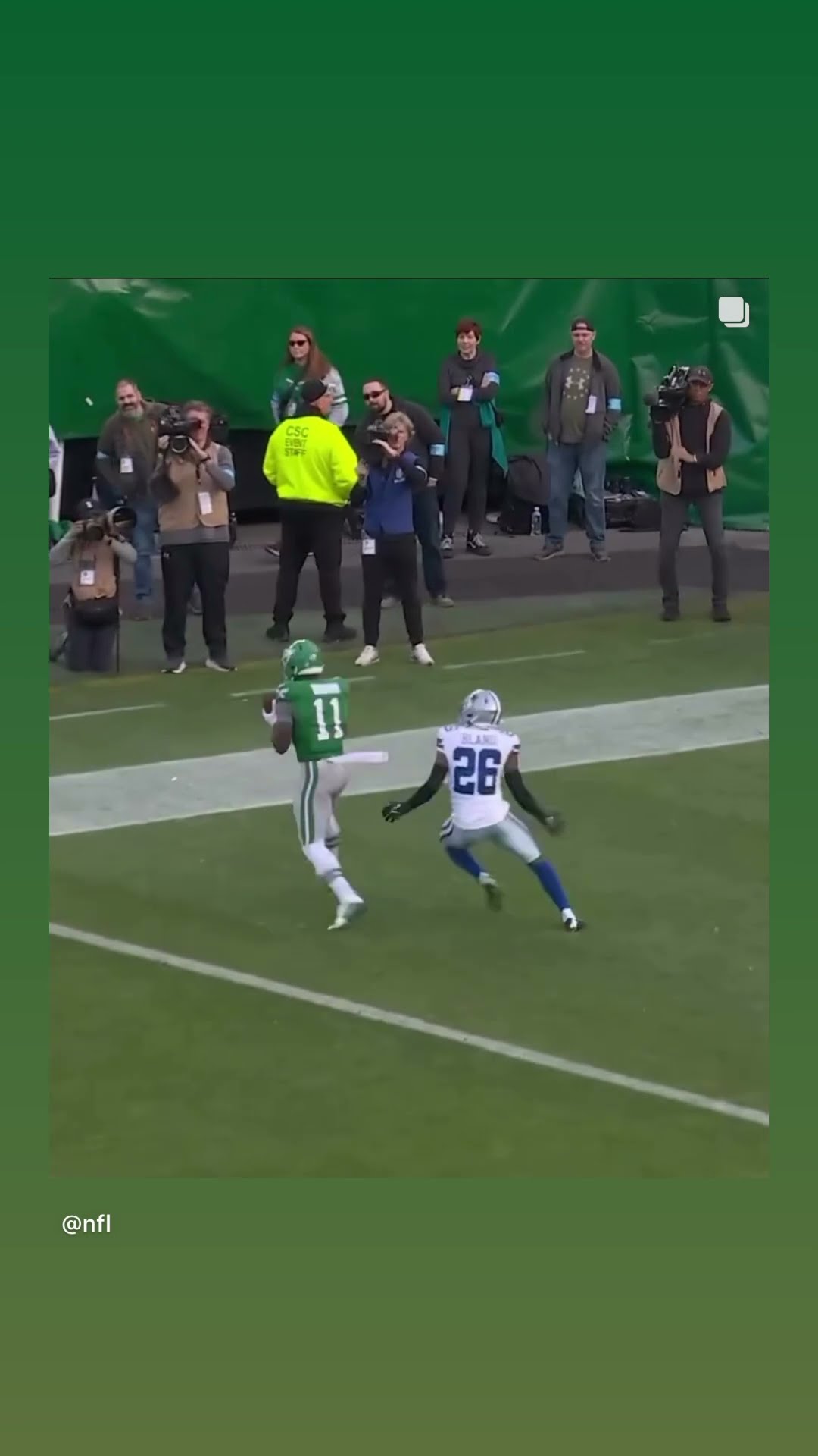 Third string QB #hoodnews #TannerMcKee #AjBrown #philadelphiaeagles #football #omg #how #wow #nfl