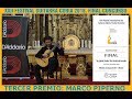 XXII Concurso de Guitarra Coria 2018. Marco Piperno. Tercer premio.