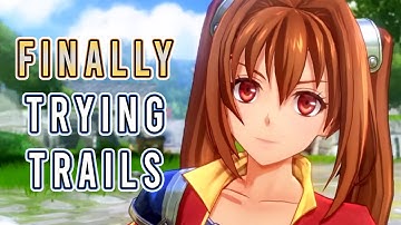 Trying My FIRST Trails Game: Trails in the Sky Remake demo