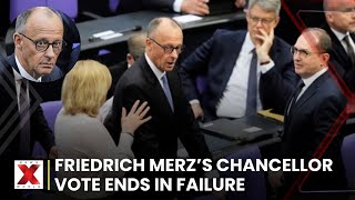 Germany New Chancellor : Merz Fails to Secure Chancellor Majority, New Vote Looms | NewsX World