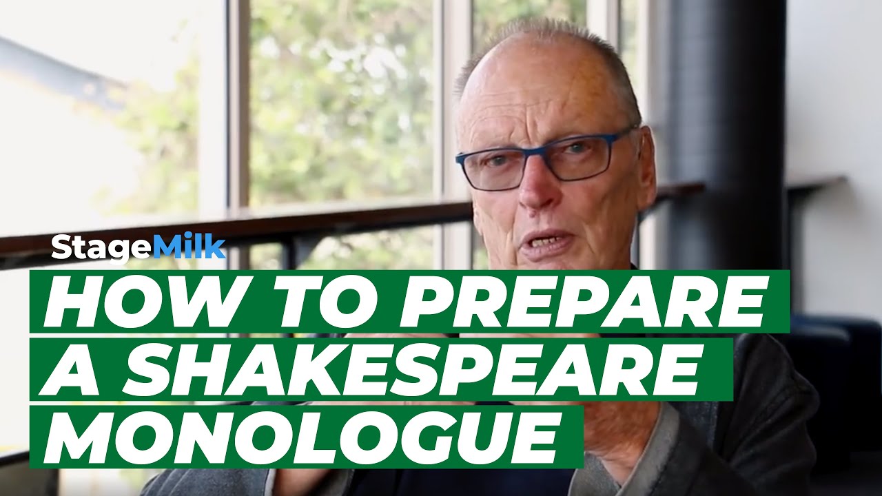 How To Prepare A Shakespeare Monologue - John Bell Interview