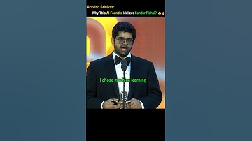 Aravind Srinivas: The IITian shaking up the AI world and taking on Google! 🤖🔥 #shorts #shortvideo