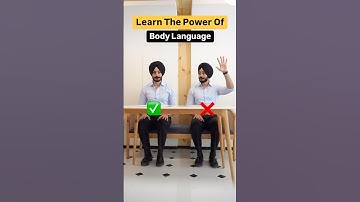 Learn the power of body language (Look confident & dominating)