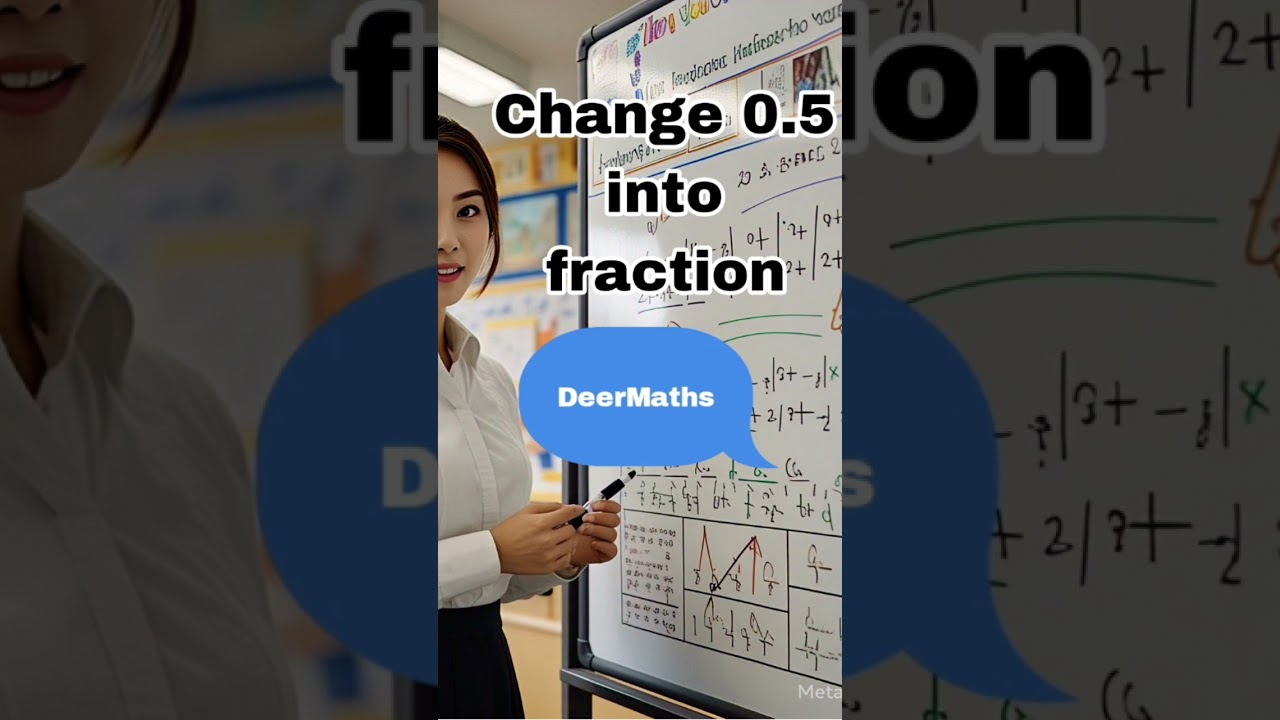 How to Convert Decimal into Fraction DeerMaths 