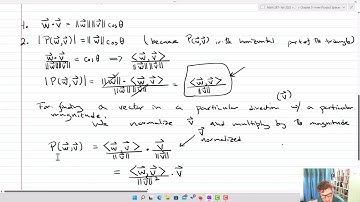 Orthogonal Projections