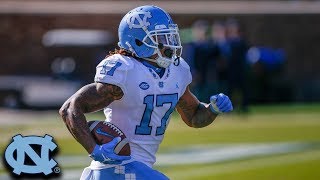 UNC WR Anthony Ratliff-Williams Top Plays 2018