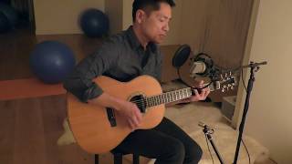 Video thumbnail of "Grace Cathedral Park - Red House Painters (Cover by Len)"