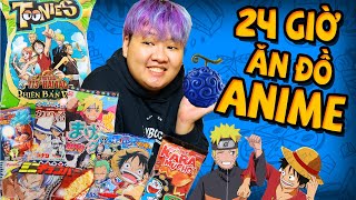 1 NGÀY ĂN TOÀN ĐỒ ĂN ANIME !!! (Mazk phá phách #64)