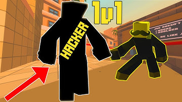 How I Beat a Hacker In 1v1 Krunker.io Gameplay hacks