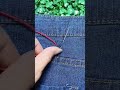 نحوه دوخت نامرئی با دست آموزش 9