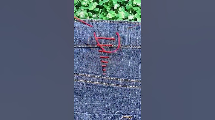 How to Hand Sew an Invisible Stitch ( Tutorial 9 )