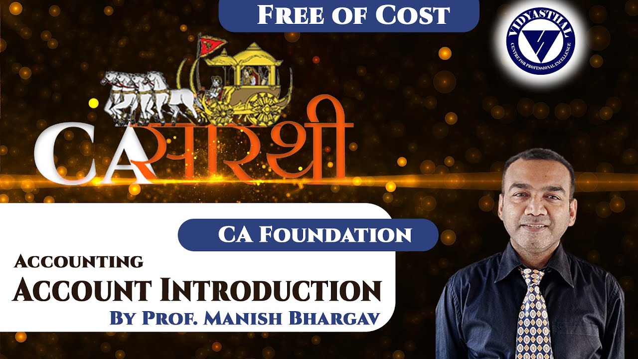 CA-Foundation-Account Introduction-Free Classes #cafoundation #account ...