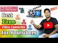 Best 100% FREE Professional Video Converter Tool with Trim, Watermark, Compress &amp; Video to MP3 etc