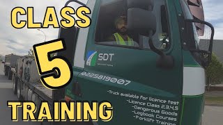 Class 5 Training with AJ #SDT #NZ #License #🚚