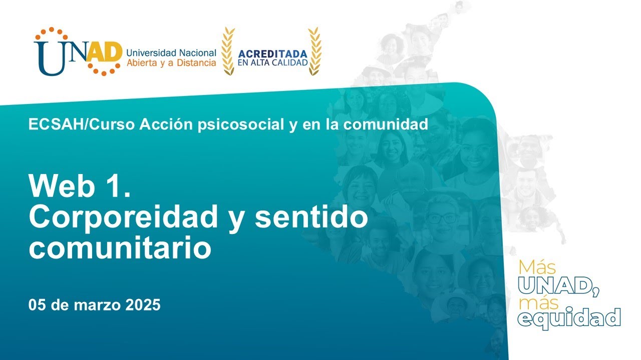 Web 1  Corporeidad y sentido comunitario