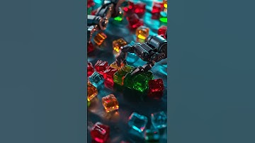 Perfect Color Sorting — Robotic Precision Meets Jelly Perfection 🤯