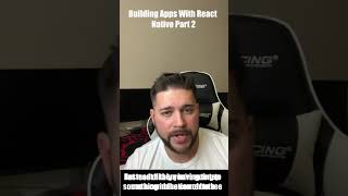 Famous Building Apps With React Native Part 2 (Navigation) #shorts Profile