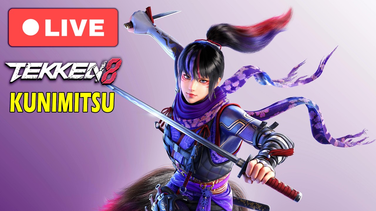 LIVE Tekken 8 Kunimitsu DLC [PS5 / Xbox Series X] [Multistreaming