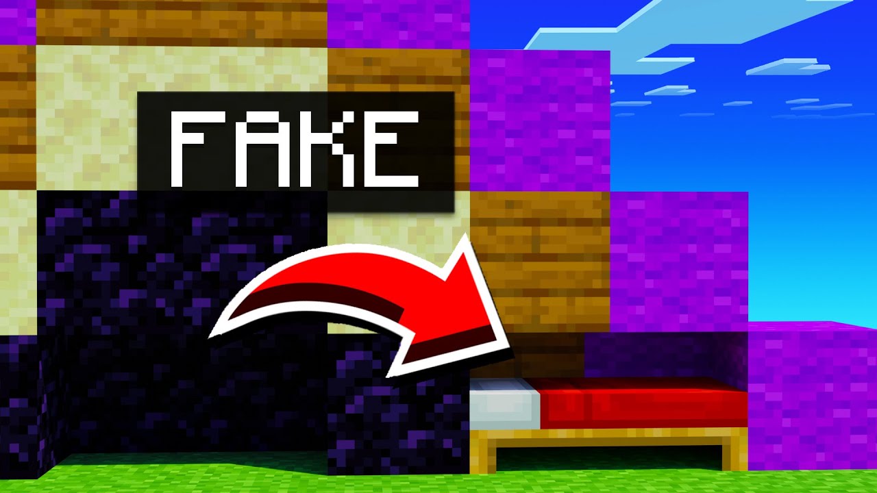 My FAKE Bed Defense in Bedwars Fooled EVERYONE!