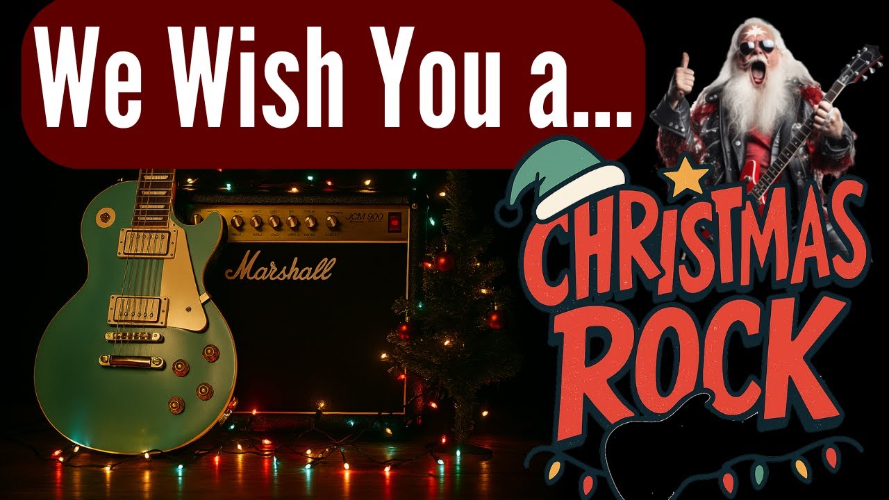 We Wish You a Merry Christmas – Rock Guitar Cover - YouTube