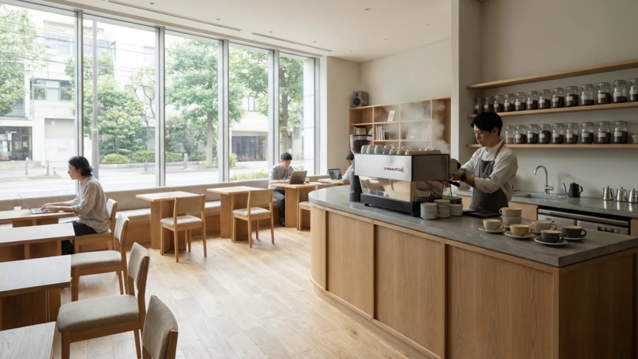 봄빛과 커피 재즈 ☀️☕🌸